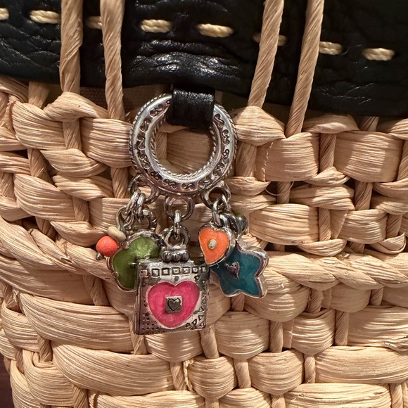 Brighton Straw Woven shoulder/crossbody Bag - Picture 13 of 13